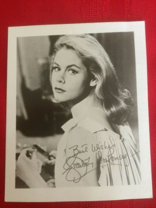 Elizabeth Montgomery Signed Photo