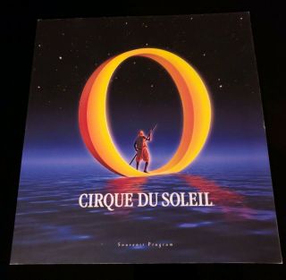 O Cirque Du Soleil " O " - Bellagio Las Vegas - Souvenir Program 2005