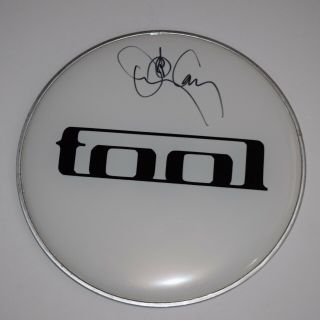 Danny Carey Signed Autographed 12 " Drumhead Tool Drummer