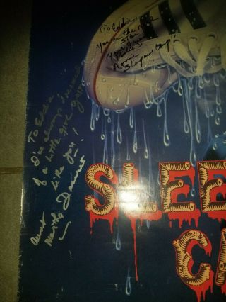 Sleepaway Camp Signed Video Poster Felissa Rose Rare Vintage 3