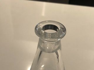 Vintage Steuben Teardrop Crystal Glass Decanter Samuel Ayres W Shot Glasses 7736 6