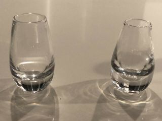 Vintage Steuben Teardrop Crystal Glass Decanter Samuel Ayres W Shot Glasses 7736 8