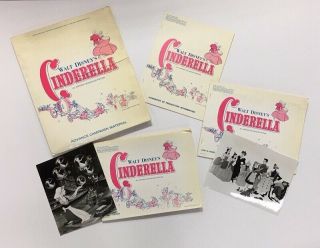 Cinderella Movie Presskit 1957 Disney - 41 Stills Hollywood Posters
