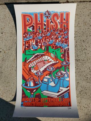 Phish Poster Dicks Poster Colorado Jim Pollock 2019 Print