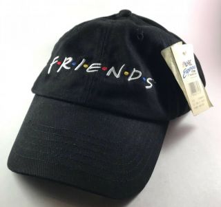 Vintage 1990s Friends Tv Show Strapback Hat Cap Nbc Store Nyc Nwt