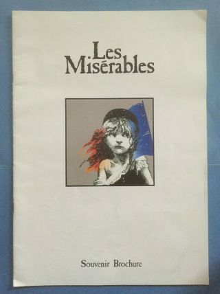 Les Miserables West End Souvenir Program (1985)
