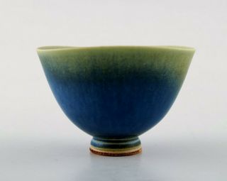 Berndt Friberg Studio Ceramic Bowl.  Modern Swedish Design.  Unique,  Handmade