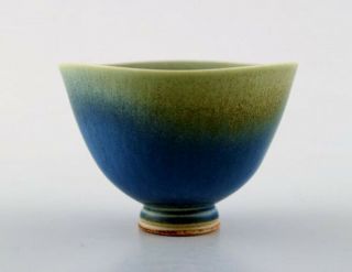 Berndt Friberg Studio ceramic bowl.  Modern Swedish design.  Unique,  handmade 2