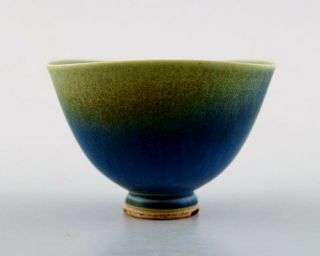 Berndt Friberg Studio ceramic bowl.  Modern Swedish design.  Unique,  handmade 3