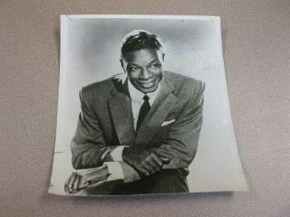 Nat King Cole - Picture Signed