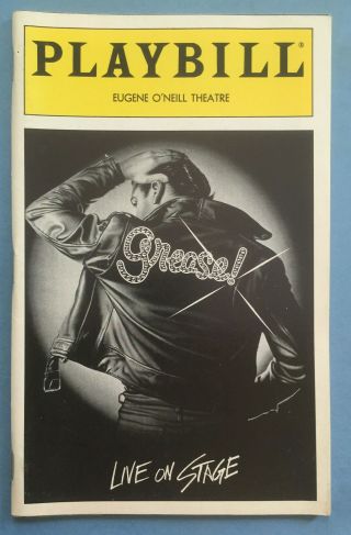 Grease Playbill (november 1994) Brooke Shields,  Billy Porter,  Mimi Hines