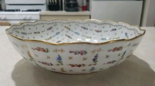 Tiffany & Co.  PRIVATE STOCK Le Tallec Hand Painted French Porcelain Serving Bowl 2