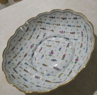 Tiffany & Co.  PRIVATE STOCK Le Tallec Hand Painted French Porcelain Serving Bowl 3