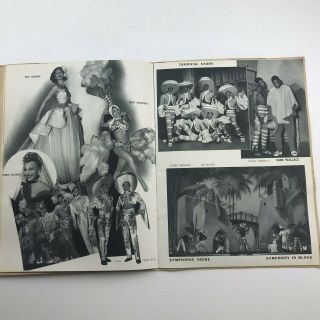 1953 Folies Bergere Souvinenir Theater Program Advertising Black Velvet 3