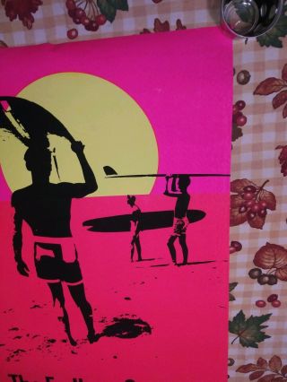 Vintage Endless Summer Surf Movie Poster Surfing 1965 Heavy Stock Rare 4