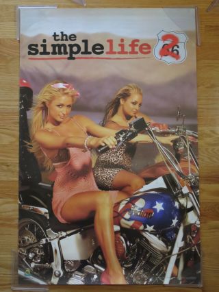 2004 Paris Hilton The Simple Life Nicole Richie Poster