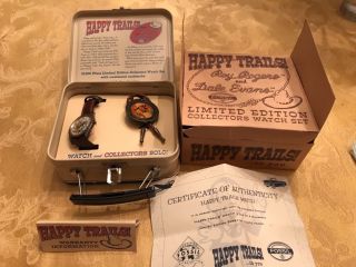 Happy Trails Roy Rogers And Dale Evans Limited Edition Fossil Watch