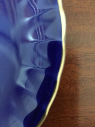 Vintage Aynsley Cobalt Blue Cup & Saucer Fine Bone Number 1044 China England 8