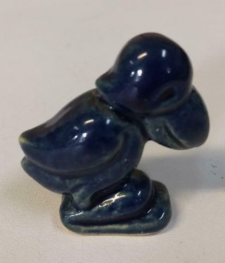 Broadmoor Pottery Denver Colo Blue Toucan Jayhawk Bird Figurine Euc T