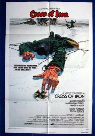 Cross Of Iron Movie Poster 1977 James Coburn