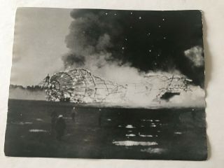 Hindenburg Crash,  1937 - By Murray Becker