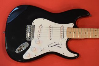 Joe Bonamassa Signed Autographed Black Electric Guitar Blues Legend Proof B