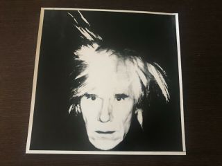 Andy Warhol,  Self Portrait,  1986