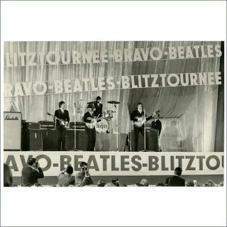 The Beatles 1966 Hamburg Vintage Photograph (germany)