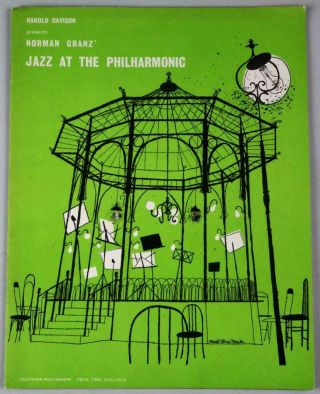 John Coltrane,  Dizzy Gillespie - Rare Vintage 1961 Concert Program