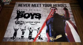 The Boys Amazon Tv Homelander 5ft Subway Poster 2019 Antony Starr