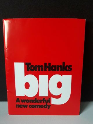 Vintage 1988 " Big " Movie Press Kit W/ 6 B&w Photos Tom Hanks Penny Marshall