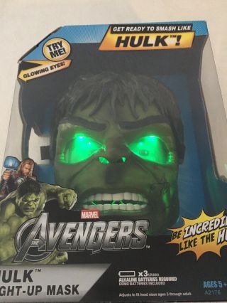 Hulk Mask Signed By Stan Lee.