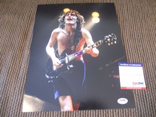 Angus Young Ac/dc Live Signed Autographed 11x14 Photo Psa Certified 2 F1