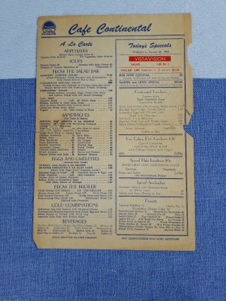 Cary Grant,  Cecil B.  Demille,  Danny Kaye,  4 More On Paramount Cafe Menu 1954