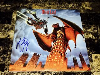 Meat Loaf Rare Authentic Signed Bat Out Of Hell Ii Vinyl Lp Record 2019 Pressing