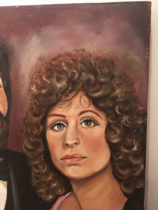 Streisand Oil Portrait 9