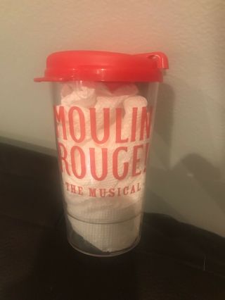 Moulin Rouge Musical On Broadway Official Souvenir Sippy Cup Drink