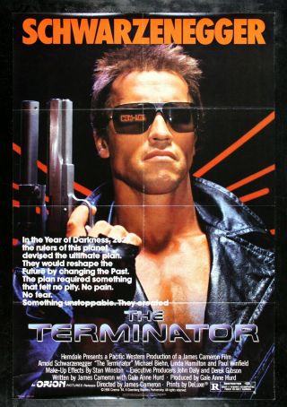 The Terminator ✯ Cinemasterpieces Movie Poster 1984