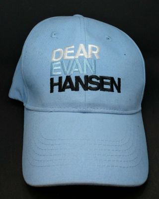 Dear Evan Hansen Baseball Cap National Tour Broadway Show Denver Never Worn