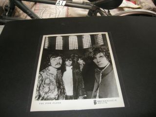 Pink Floyd Us Press Photo From 1967 - With Syd Barrett -