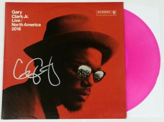 Gary Clark Jr Signed Live North America 2016 Vinyl Lp Record Album W/coa