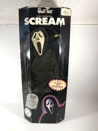 Rip Horror Collector Series Scream Ghost Face Doll Wes Craven Spencer Gifts