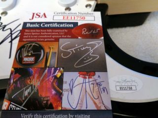 ACE FREHLEY (KISS) Autographed Signed Guitar w/ JSA - 3
