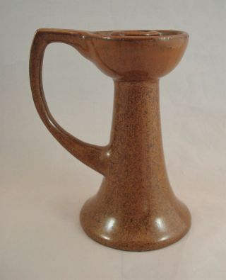 Fulper Pottery Exceptional Copperdust Crystalline Copper Dust Candleholder