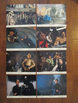 Return Of The Jedi - 1983 Lobby Card Set,  Bonus - Star Wars