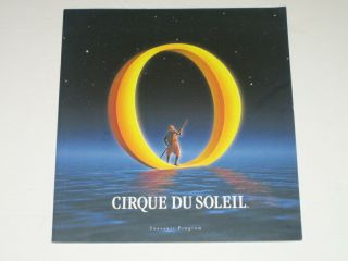 Cirque Du Soleil O Souvenir Program Paperback