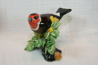 Stangl Pottery Bird Figurine 3922 " Europian Goldfinch " A Perfect Mold