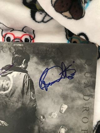 Pete Townshend,  Roger Daultrey Signed The Who Quadrophenia LP JSA 3