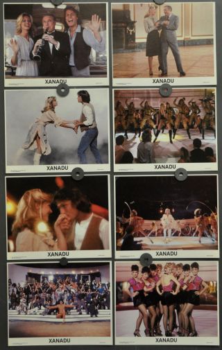 Xanadu 1980 8x10 Nm Lobby Card Set Olivia Newton - John Gene Kelly