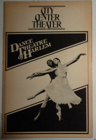 City Center Theater : Dance Theatre Of Harlem 1984 Souvenir Program